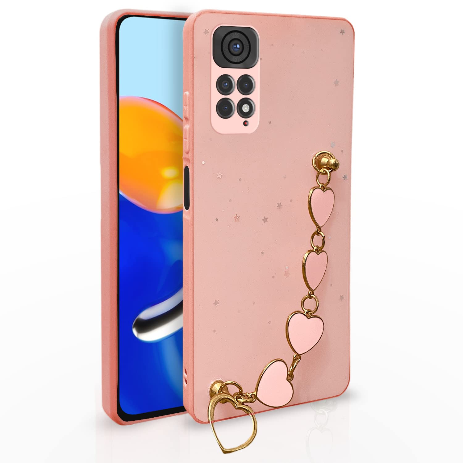 Pikkme Mi Redmi Note 11 / Note 11S Back Cover for Girls | Heart